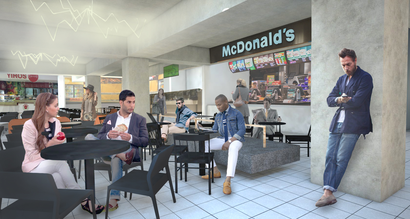 Genesin Studio MYER Centre Food Court